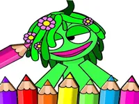 image Sprunki Coloring Music Anime