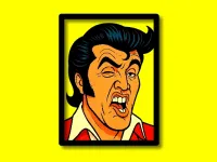 image Elvis Funny Face