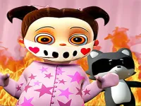 image Scary Baby Pink Horror Game