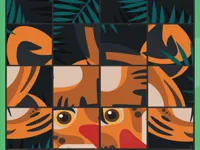 image Puzzle Animal Rotate