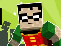 image teen titans go minecraft teenage runner 3d