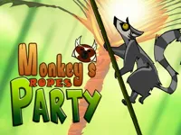 image Monkeys ropes party