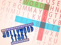 image Words Search : Hollywood Stars