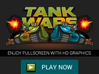 image Tank Wars the Battle of Tanks, Fullscreen HD Game